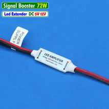 Power Signal Booster 5V 12V Led Hard Fleksibel Flexible Strip 3528 5050 Ambient Plafon Repeater Extender Expander